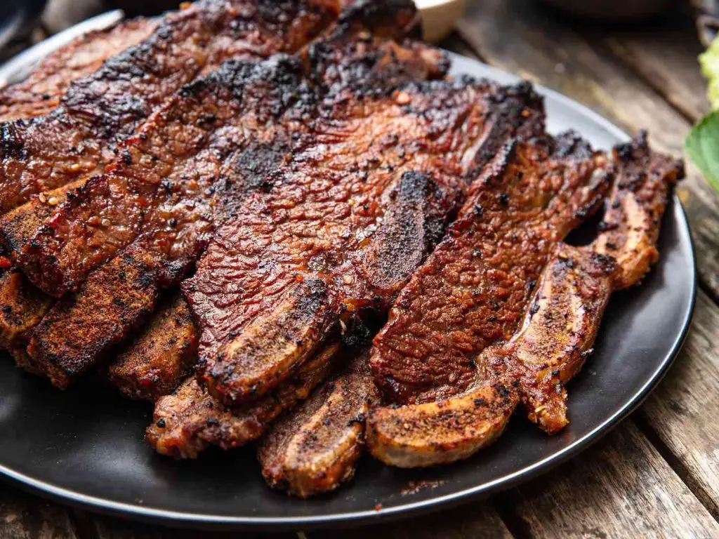 Korean BBQ Style Grilled Ribs