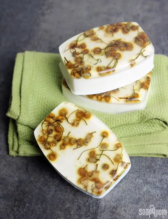 Lavender and Chamomile Melt and Pour Soap