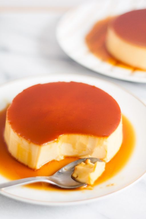 Leche Flan - A rich caramel custard.