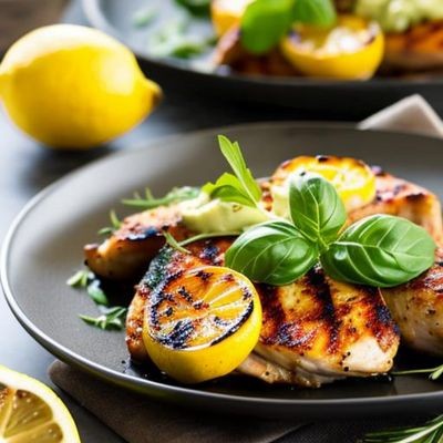 Lemon Herb Chicken Barb with Roasted Vegetables