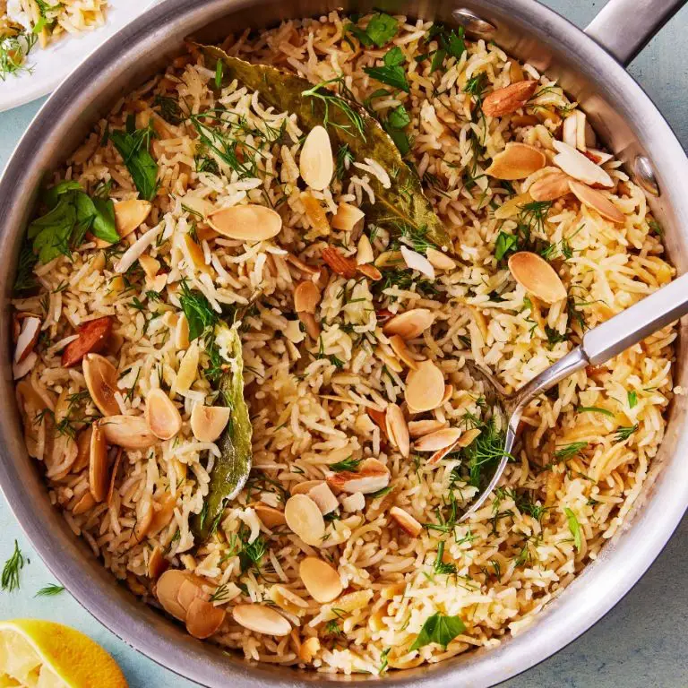 Lemon Herb Vegetable Rice Pilaf