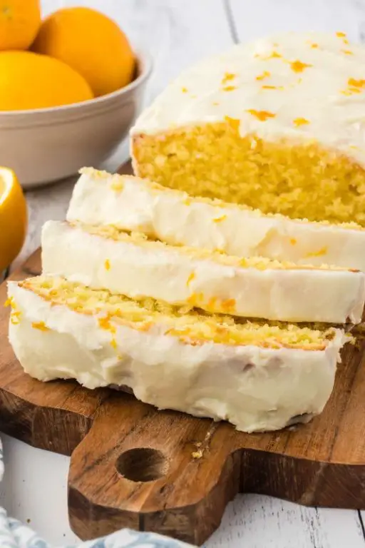 Lemon Infused Preachers Cake with Citrus Glaze