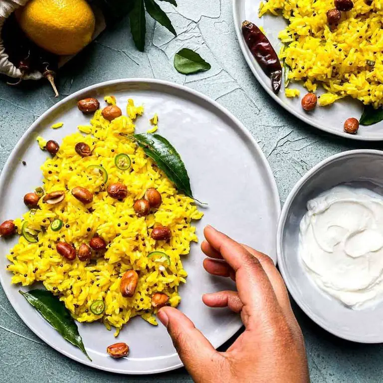 Lemon Rice with Peanuts