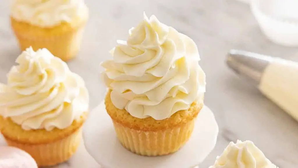 Light Vanilla Swiss Meringue Buttercream