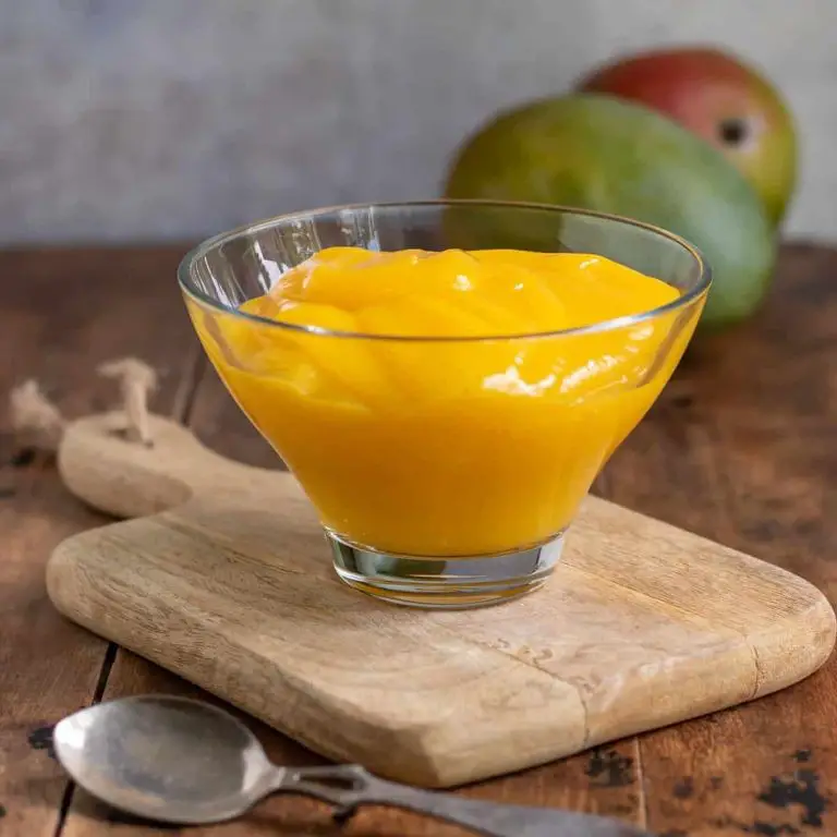 Mango Puree for a Tropical Flavor