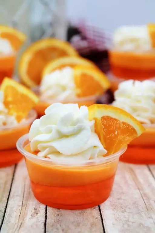 Mango Tango Jello Shots: Exotic and fruity.