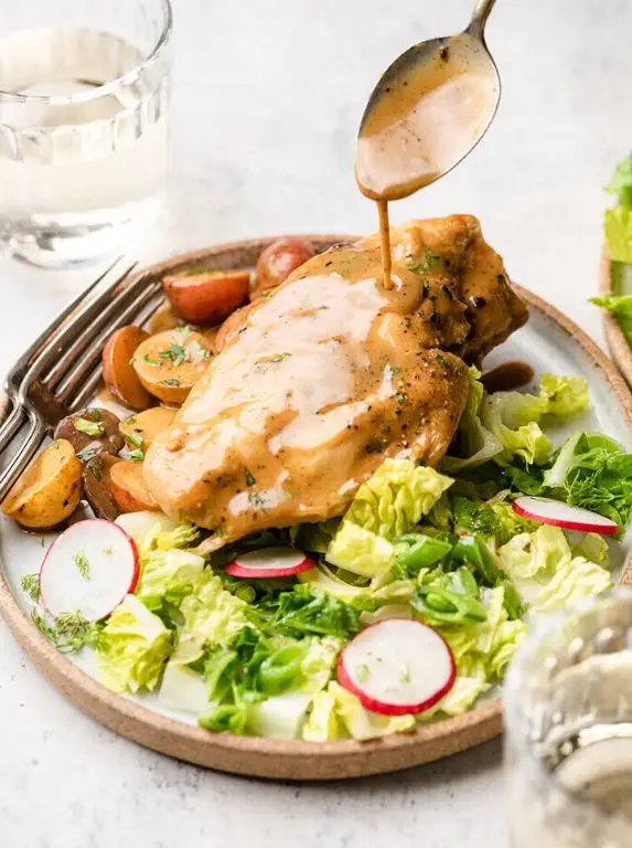 Maple Dijon Slow Cooker Chicken Breast