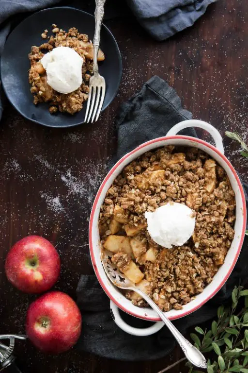 Maple Pecan Oatmeal Crisp