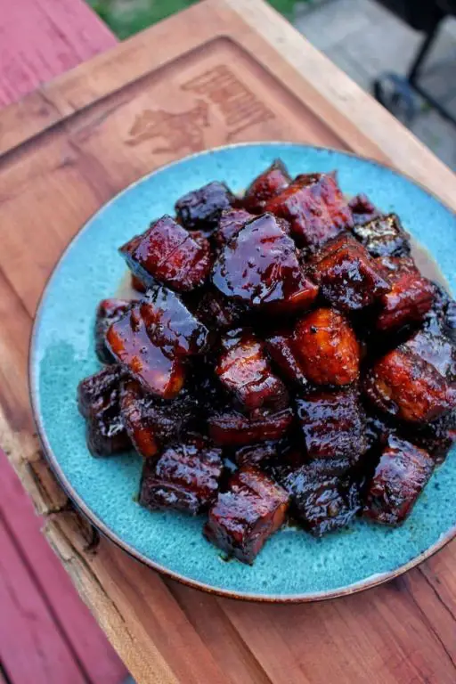 Maple-Bourbon Glazed Pork Belly