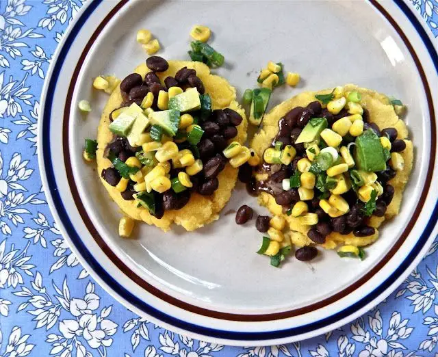 Masienda Corn and Cheese Arepas with Avocado Salsa