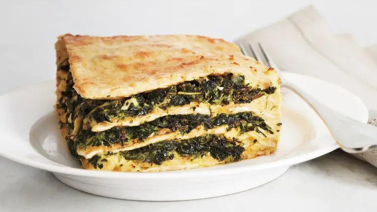 Matzo Lasagna with Spinach and Ricotta