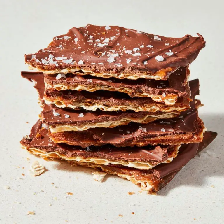 Matzo Toffee