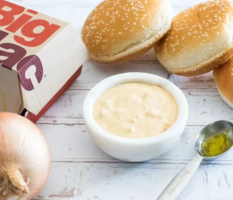 McDonald’s Big Mac Sauce Replica