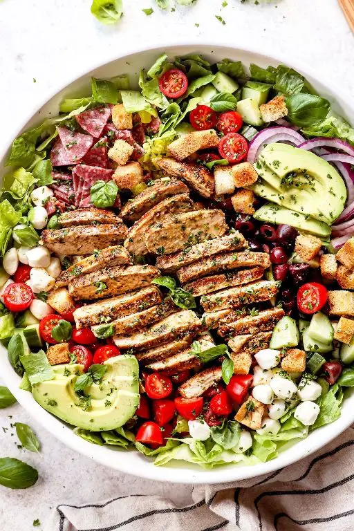 Mediterranean Chicken Salad
