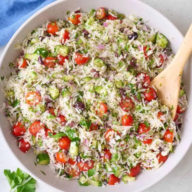 Mediterranean Rice Salad