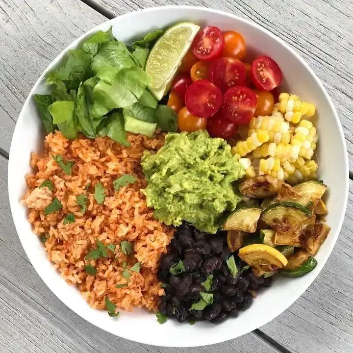 Mexican-Style Veggie Rice Bowl