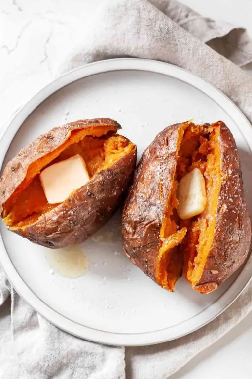 Microwave Sweet Potato