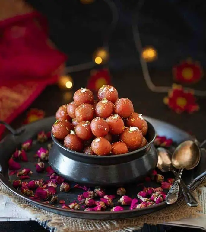 Mini Gulab Jamun Bites