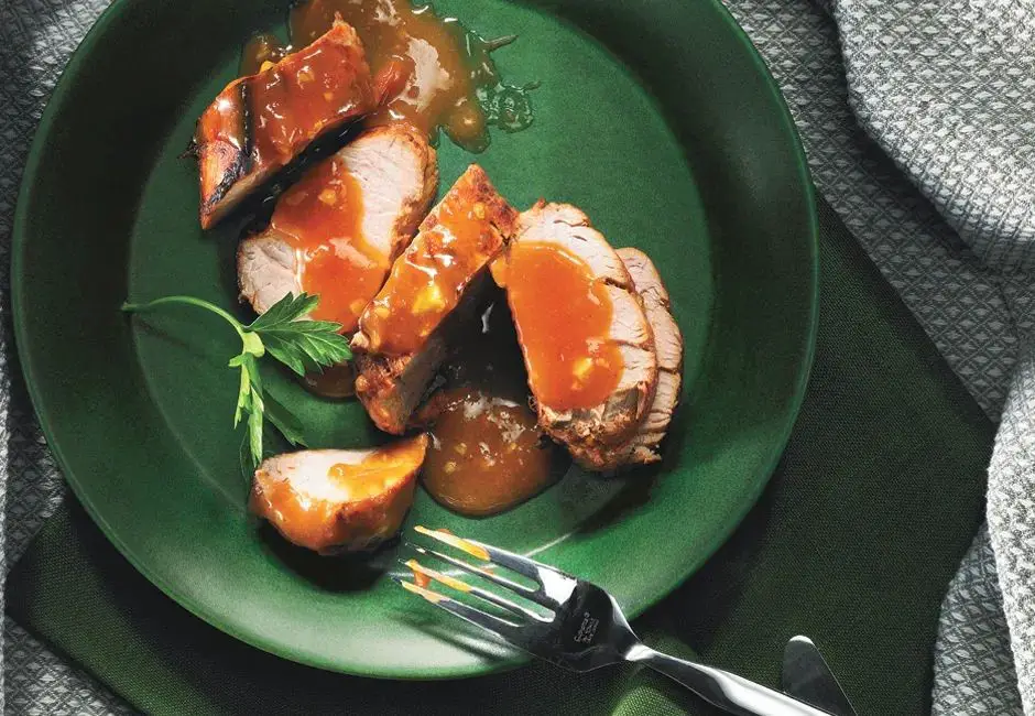 Miso Glazed Pork Tenderloin