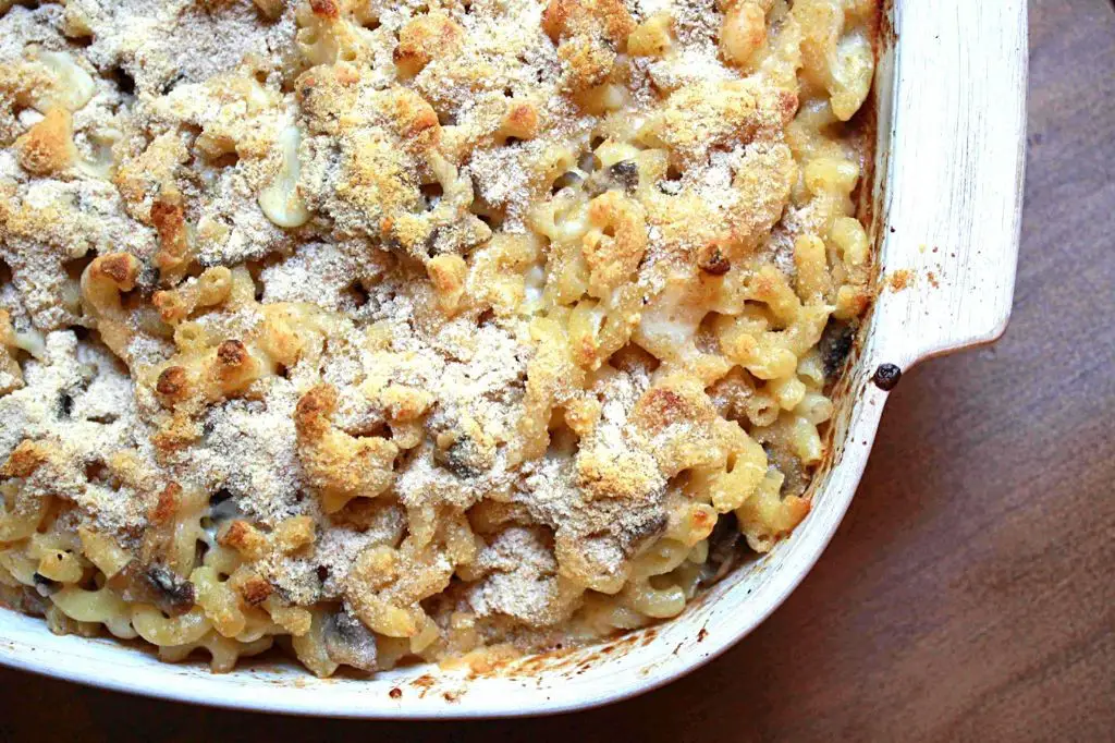 Mushroom and Thyme Longhorn Mac and Cheese