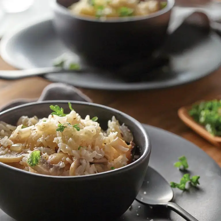 One-Pot Creamy Mushroom Risotto