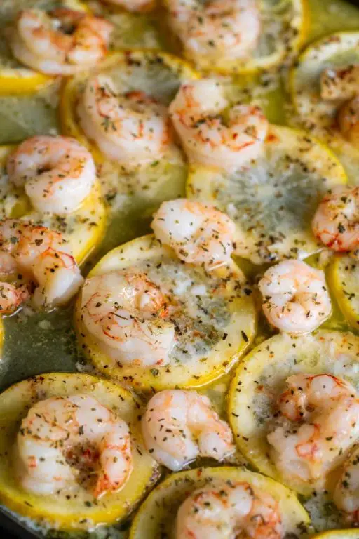 One-pan lemon butter shrimp