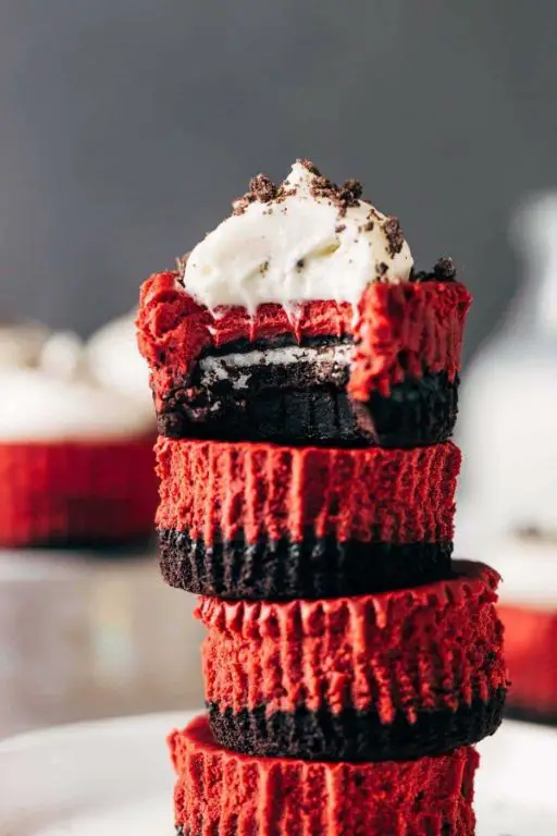 Oreo-Stuffed Red Velvet Cheesecake Brownies