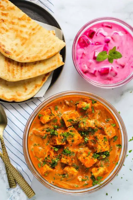 Paneer Butter Masala with Naan