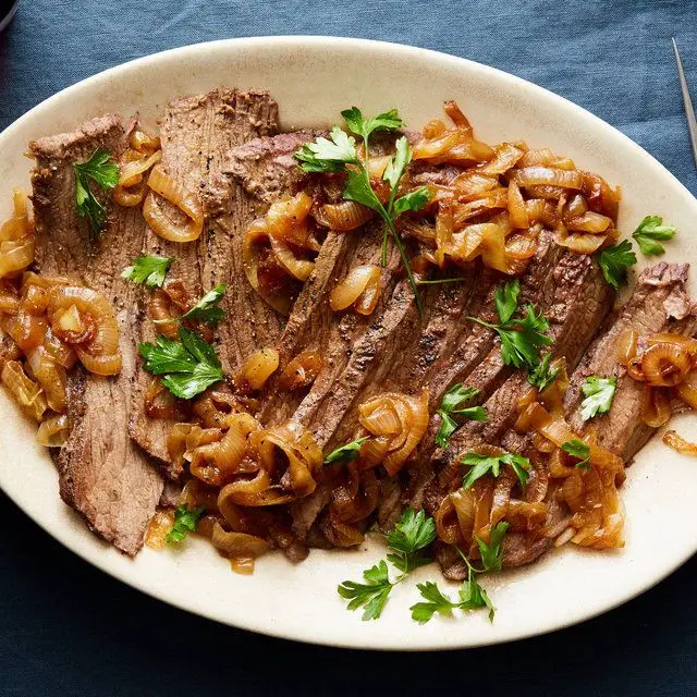 Passover Brisket with Caramelized Onions