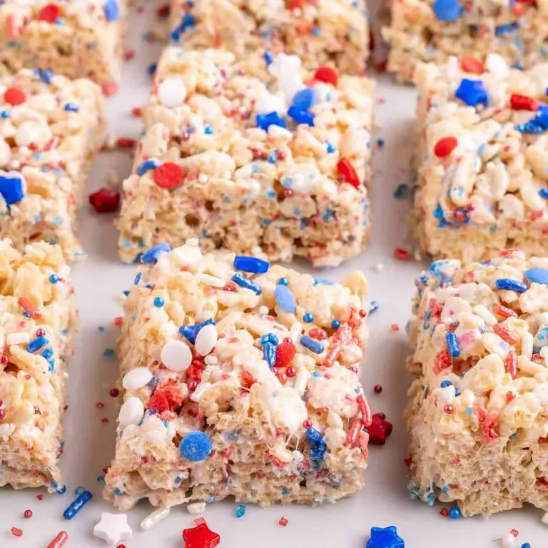 Patriotic Rice Krispie Treats