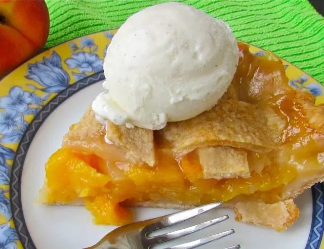 Peach Pie from South Carolina