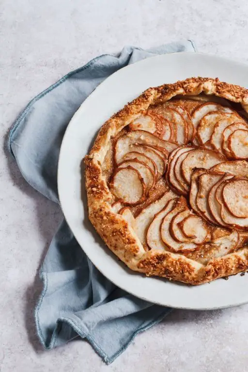 Pear and Hazelnut Galette