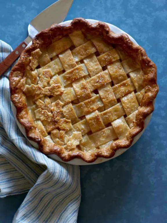 Pear and Maple Syrup Pie