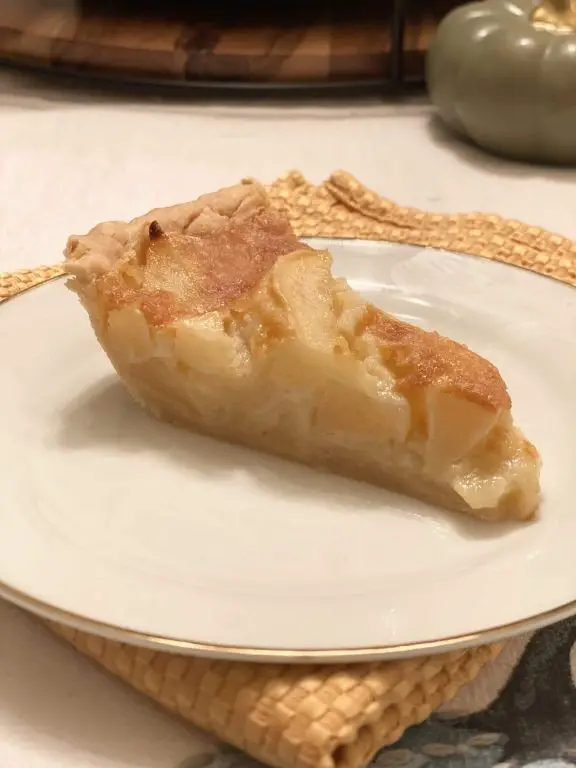 Pear and Vanilla Bean Custard Pie