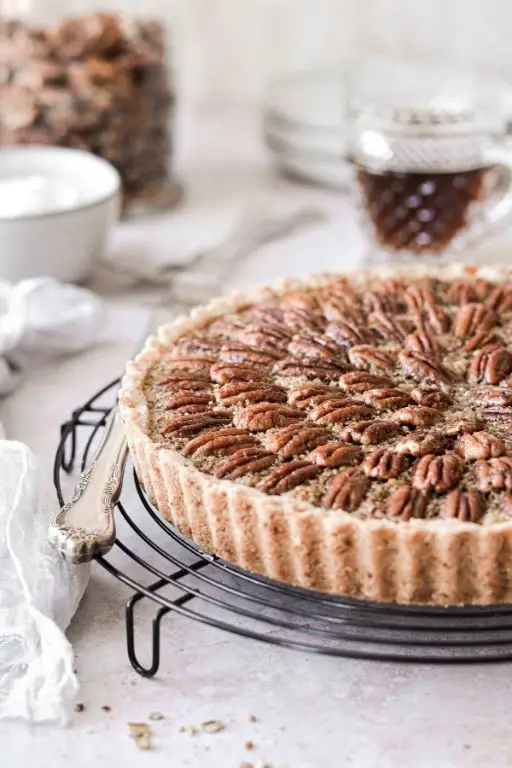 Pecan and Maple Syrup Tart