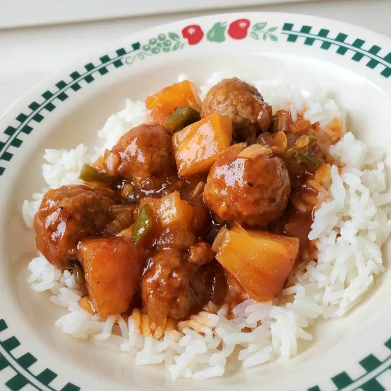 Pineapple BBQ Meatballs