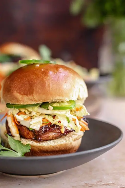Pork Belly Sliders with Coleslaw