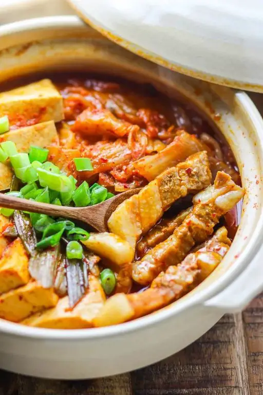 Pork Belly and Kimchi Stew