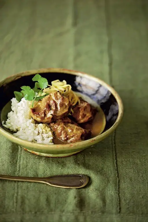 Pork Cheek Curry with Coconut Milk