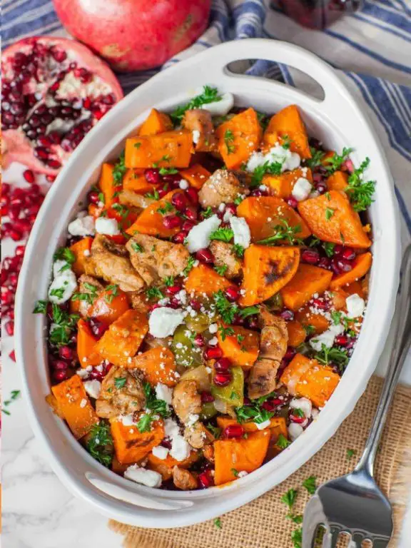 Pork Cushion and Sweet Potato Casserole