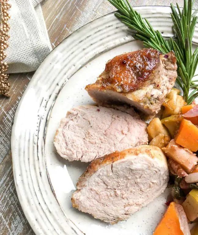 Pork Loin with Apples Freezer Meal