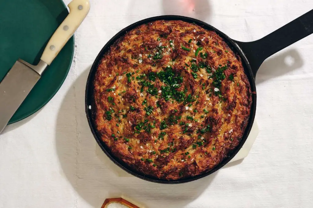 Potato Kugel with Crispy Edges