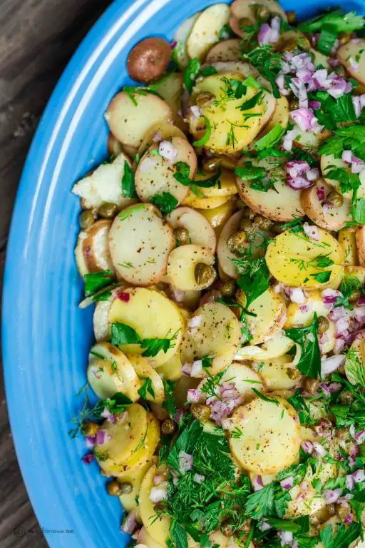 Potato Salad with Mustard Dressing