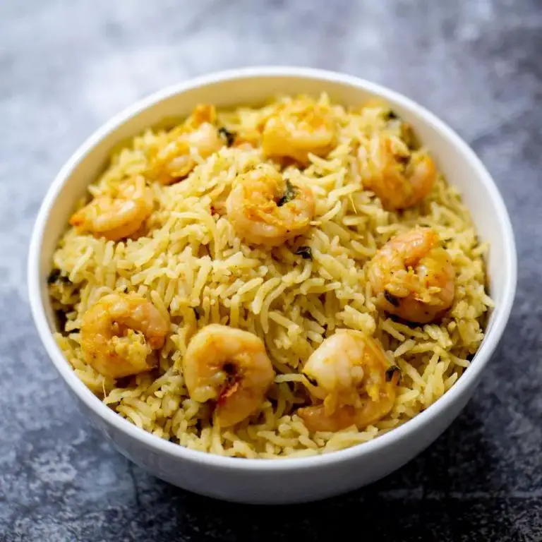 Prawn Biryani with Coconut and Spices