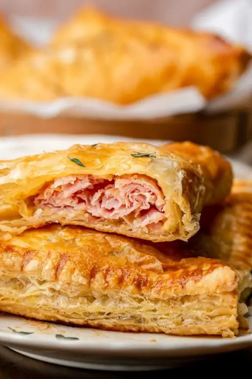 Puff Pastry Ham and Cheese Turnovers