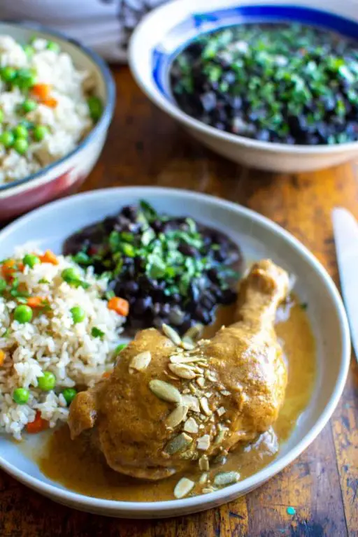 Pumpkin Mole Chicken