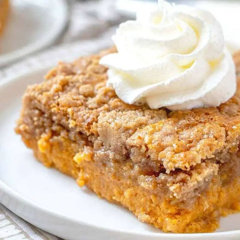 Pumpkin Spice Dump Cake