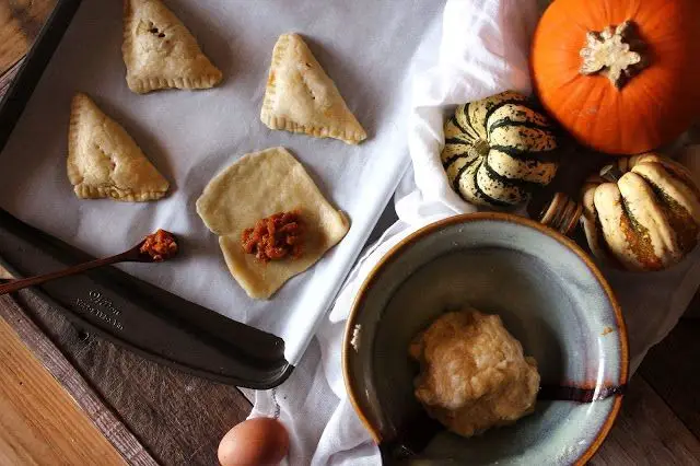 Pumpkin and Chorizo Empanadas