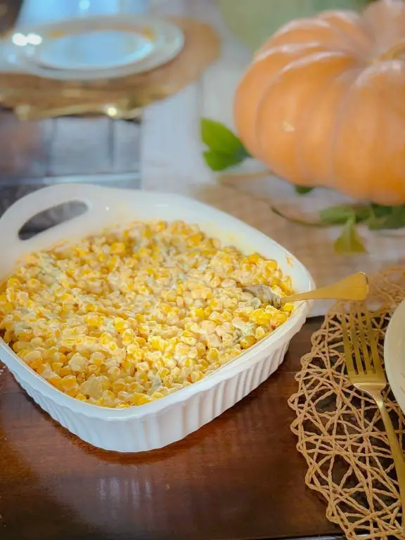 Pumpkin and Jalapeño Corn Casserole