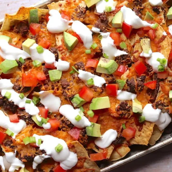 Quick Ground Beef Nachos